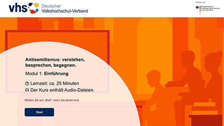 Antisemitismus: verstehen, besprechen, begegnen.